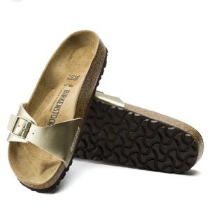 Birkenstock Madrid Gold Sandals